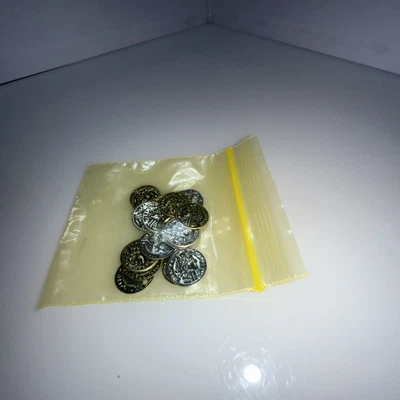£1.50 • Buy Doll House Miniatures 1:12th Scale Coins Lounge Accessories