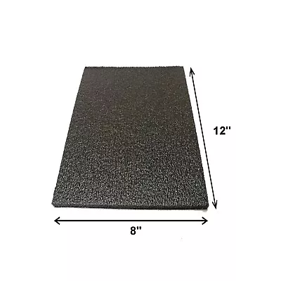 Foam Sheet 12 X 8  0.5  1/2  Thick Black Packaging Shipping Firm _998-61x1 • $3.88