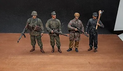 Painted Figures Scale 1:35 Defense Of The Reich (4 X Soldier) • $72