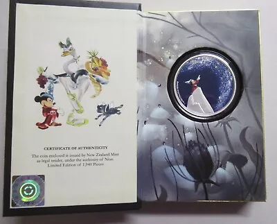 2021 Niue $2 Mickey Mouse 1 Oz Silver - Disney Fantasia - Sorcerer's Apprentice • $69.99