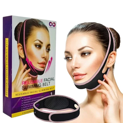 $9.68 • Buy V-Line Face Chin Slim Lift Up Cheek Mask Slimming Strap Belt Anti-Aging Band
