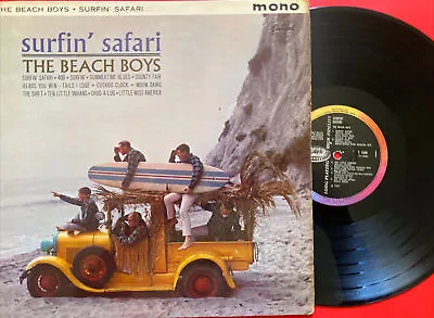 The Beach Boys - Surfin’ USA LP UK 1st Press MONO Capitol (T 1808) 1963 VG+ • $50