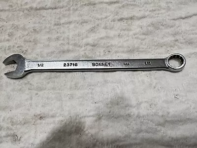 Bonney 1/2  Combination Wrench 23716 USA • $14.99