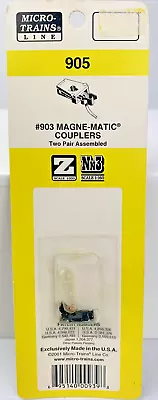 Micro Trains 905 Z Scale Magne-Matic Body Mount Couplers NIP • $17