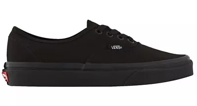 Vans Authentic Double Black Casual Shoes Old Skool Unisex/ US Mens 7 Womens 8.5 • $84.99