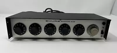 Vintage Shure M68 Microphone Mixer - Clean • $49.99