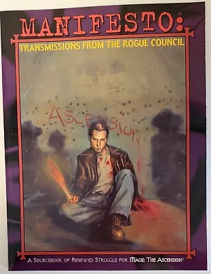 Manifesto Transmissions From The Rogue Council (2002) Mage The Ascension • $19.95