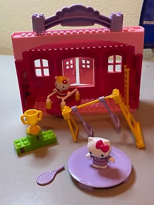 Hello Kitty: Mega Bloks: Workout Time 10879 (Gym With Figures) Complete • $4.99