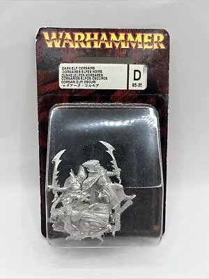 Corsairs Blister Metal Dark Elves Warhammer Age Of Sigmar Old World Sealed • £22