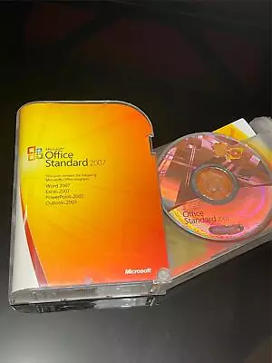 Microsoft Office Standard 2007 • $99