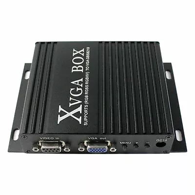 Video Monitor Converter XVGA Box CGA EGA RGB RGBS RGBHV To VGAGBS-8219 D5219A • $244.63