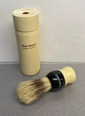 Vintage Eveready Shaving Brush With Hard Plastic Travel Case • $24.95