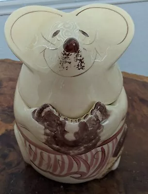 Vintage Mouse Eating Cookie Cookie Jar 10.5  • $34.90