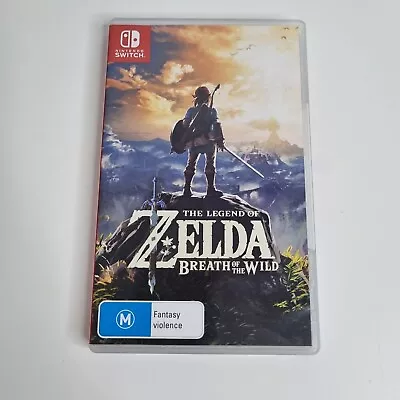 The Legend Of Zelda: Breath Of The Wild (Nintendo Switch 2017) Tested & Working • $48.50