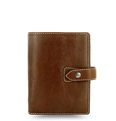 Filofax Pocket Size Malden Organiser Planner Diary Book Ochre Leather 025842 New • $298.98