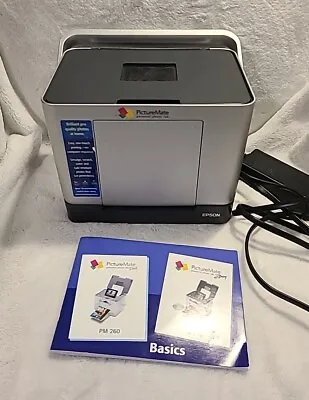 Epson PictureMate PM290 Personal Photo Lab Printer Complete CD Burner W/ Power • $125