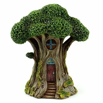 Miniature Dollhouse Fairy Garden 6  LED Treehouse - Buy 3 Save $5 • $22.75