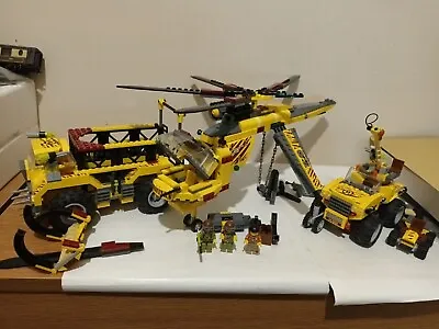£35 • Buy LEGO Dino 5886..5885..5884  Helicopter And Trucks Incomplete 