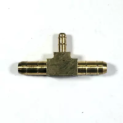 Honeywell CCT1630B 1/4 X 1/4 X 5/32  Barbed Reducing Tee Pneumatic Brass HVAC • $3.91