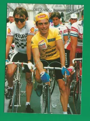 CYCLING Cycling Card BERNARD HINAULT Green Jersey Team LA VIE CLAIRE 1985 • $4.24