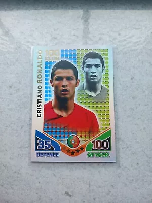 Cristiano Ronaldo 100 Club 2010 World Cup Match Attax Mint Rare • £9.99