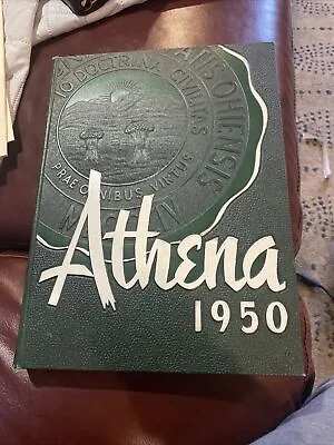 Ohio University Athens Ohio Yearbook 1950 Athena Vintage • $7.99