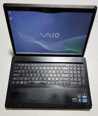 $175 • Buy Sony VAIO VPCF22KFX Intel I7-2630QM-2.0GHz 8GB 240GB SSD-16.4  FHD-Nvidia Laptop