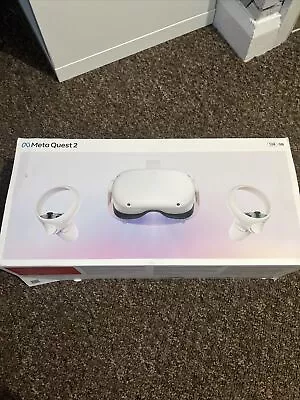 Meta Oculus Quest 2 128GB All-In-One VR Headset With ControllersElite Head Stra • £165