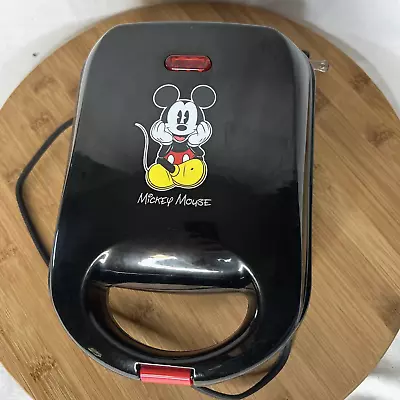 Disney Mickey Mouse Waffle Maker Non Stick Pan TESTED  DCM-9 • $16.99