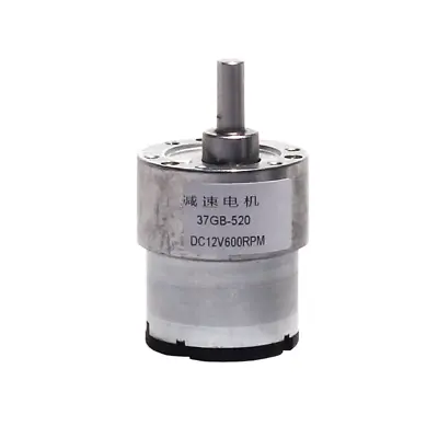 JGB37-520 DC12V 24V Reduction Geared Motor 7-960RPM Φ6mm Metal Gear Reversible • $9.89