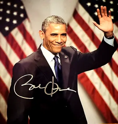 Barack Obama Autographed Signed 8.5 X 11 USA President VS COA • $229