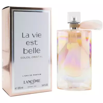 La Vie Est Belle Soleil Cristal By Lancome 3.4 Oz EDP For Women New In Box • $74.94