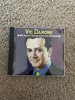 Vic Damone 16 Most Requested Songs By Vic Damone (CD 1992) • $11.03