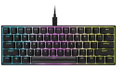 $149.99 • Buy Corsair K65 RGB Mini 60% Mechanical Gaming Keyboard - Cherry MX Speed