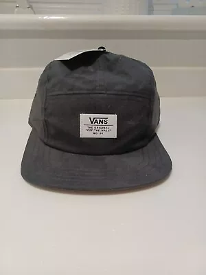 Vans Original Fullerton Black Baseball Cap New With Tag • £10