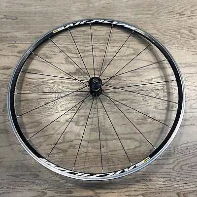 Mavic Aksium 700c Road Bike Front Wheel QR 100mm Black • $89.99