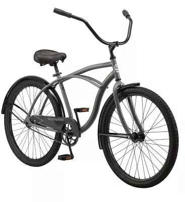 Schwinn 26  Siesta Cruiser Mens Bike Single Speed Gray • $274.99
