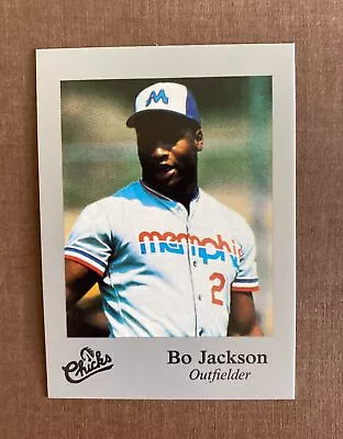 1986 Bo Jackson Minor League Rookie Card #28 RC  Silver Memphis Chicks B • $1.04