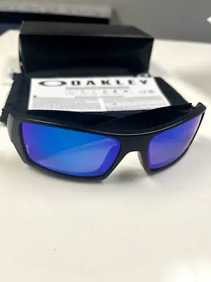 OAKLEY GASCAN OO 9014-5060 Matte Black / Prizm Sapphire Polarized Sunglasses • $99.99