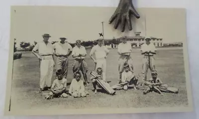 Vintage Golf Photo GOLFERS & CADDIES • $14.95