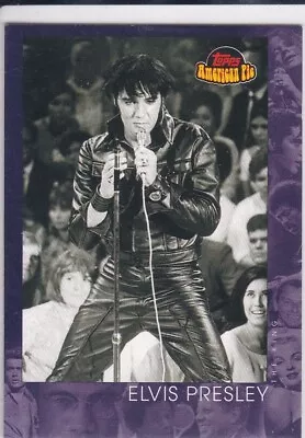 ELVIN PRESLEY 2001 Topps American Pie ROCK & ROLL THE KING Music Card  • $67.49