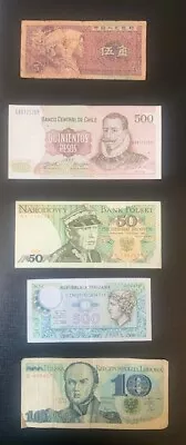 World Banknotes Set • $18.99