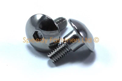 £6.99 • Buy Honda VFR Blackbird Africa Fairing Stainless Bolts M6 X 16mm 6mm Shoulder Screw