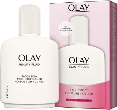 Olay Beauty Fluid Face And Body Moisturiser With Glycerin 200 Ml (Pack Of 1) • £9.29