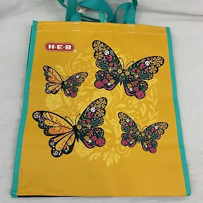 HEB Reusable Bag - Day Of Dead - Sugar Skull Butterfly NWT • $5.99
