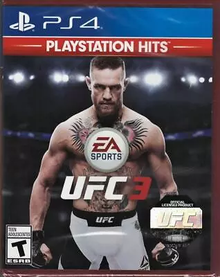 UFC 3 (PlayStation Hits) PS4 (Brand New Factory Sealed US Version) PlayStation 4 • $23.99