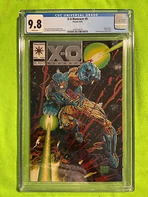 X O Manowar 0 Cgc 9.8 White Origin Aric Cameo Solar Chromium Valiant Comics  • $55