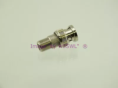 BNC Male To Type F Female Coax Adapter Connector By W5SWL • $2.85
