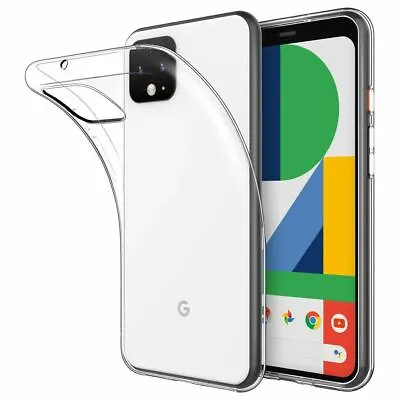 For Google Pixel 7a Pro 6 5 4 3a XL Pixel 2 Case Slim Clear Gel Tough Soft Cover • $6.21