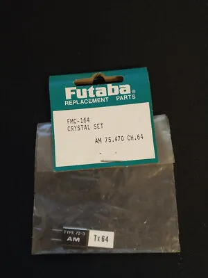 Futaba FMC-164 Crystal Set AM 75.470 CH.64 • $18.50